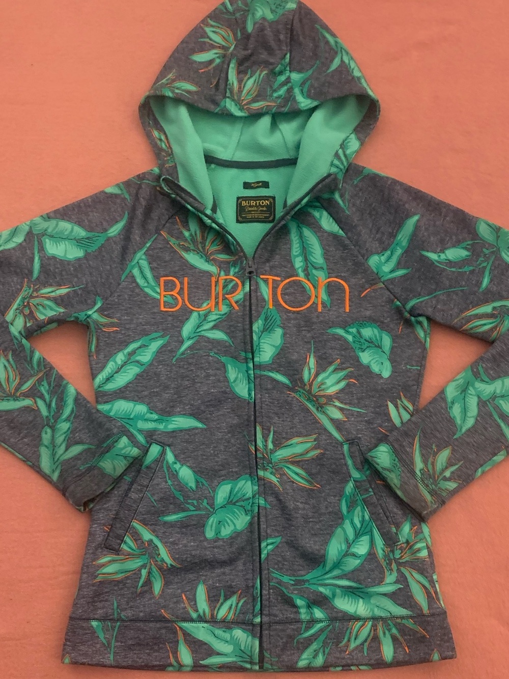 BUTON 100% Polyester Hooded Sweatshirt